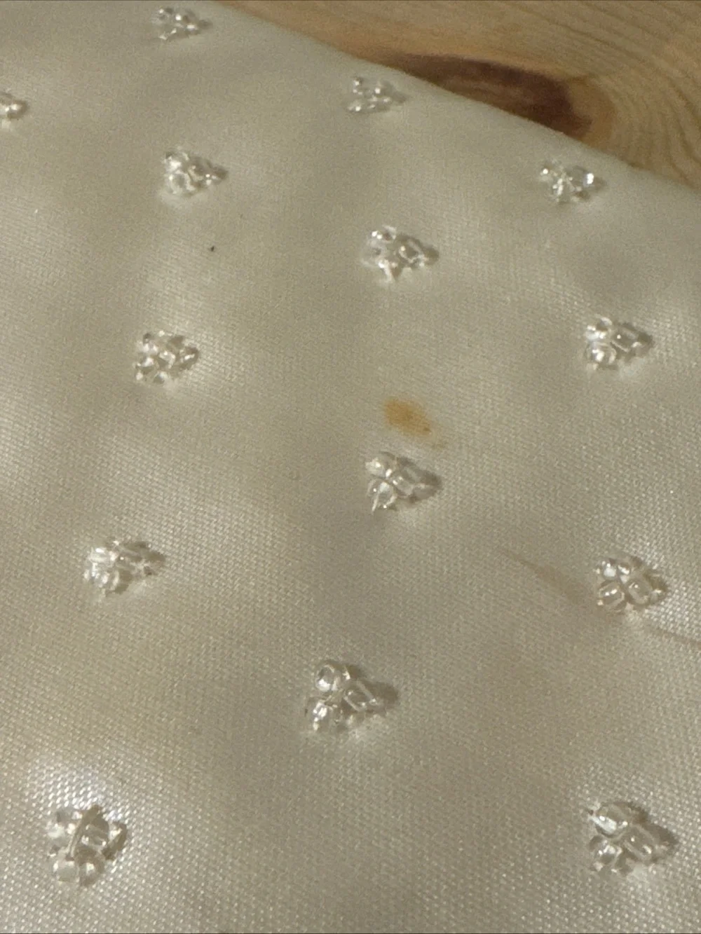Richere Hand Beaded mid-century (circa 1950s–1960s) bridal or evening clutch